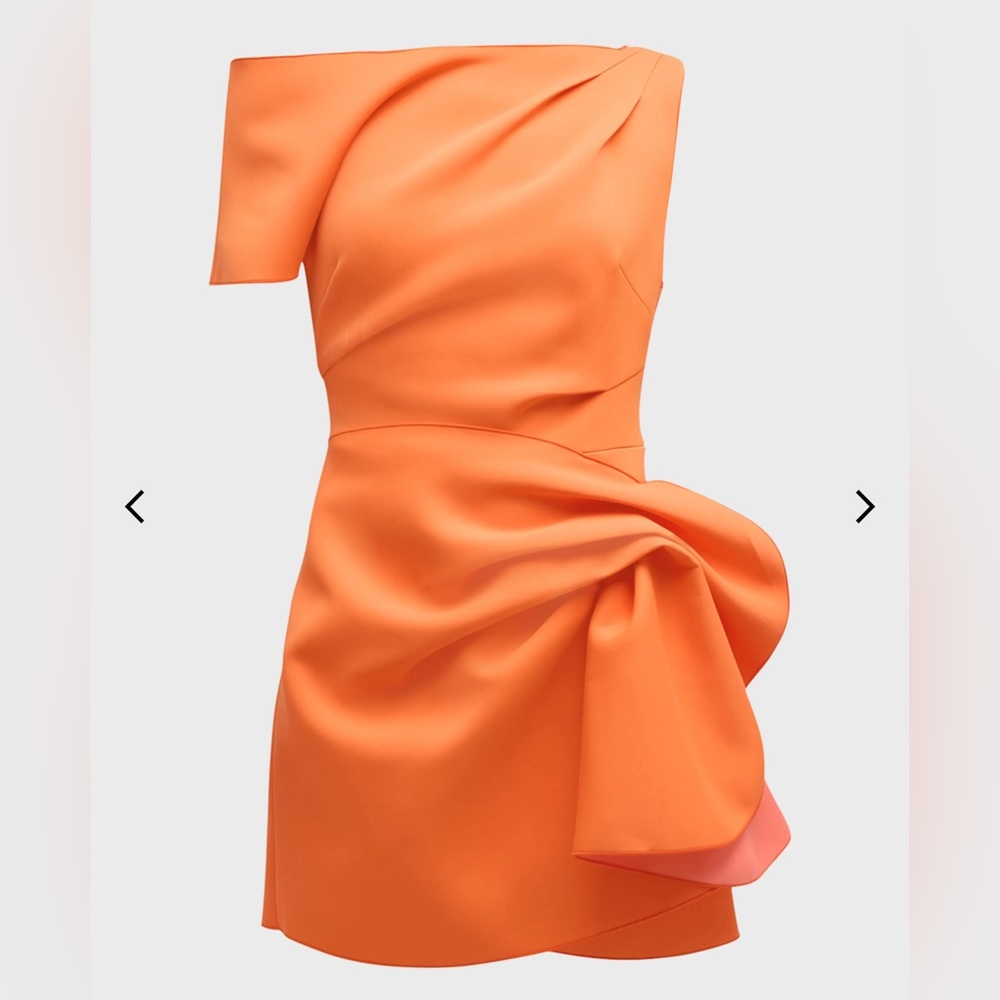 Acler Eddington Draped Mini Dress